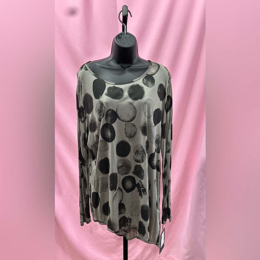 Moyuru Black and Grey Tunic